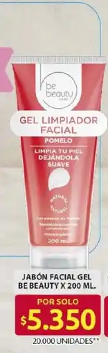 Ara Be beauty jabón facial gel oferta