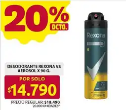 Ara Rexona desodorante aerosol oferta
