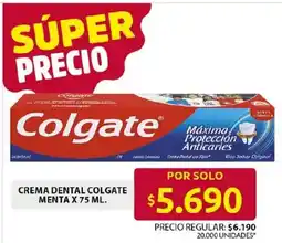 Ara Colgate crema dental menta oferta