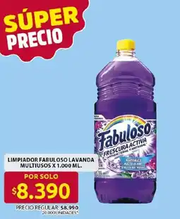 Ara Fabuloso limpiador multiusos lavanda oferta