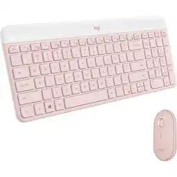 Falabella COMBO TECLADO Y MOUSE MK470 ROSA oferta