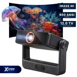 Falabella Proyector Android Táctil 800 Ansi Corrección Auto 4K Hasta 250 Pulgadas oferta