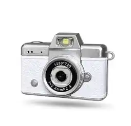 Falabella Cámara Mini Retro Niños Flash Pantalla LCD Portátil 4K Con Micro SD 48Mpx oferta