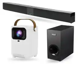 Falabella Proyector Android 4k E350 Sistema De Sonido 2.1 Subwoofer Wifi Bluetooth 5.0 oferta