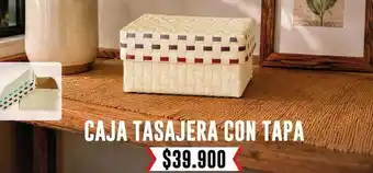 Caja tasajera con tapa
