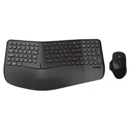 Falabella Set Teclado Mouse Inalambrico Ergonomico Computador Portatil Trabajo Productividad oferta