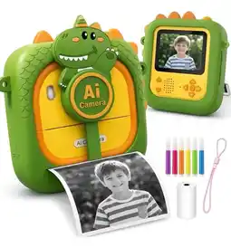 Falabella Cámara Instantánea De Dinosaurio Para Niños Mas IA incluida oferta