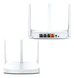 Falabella Router Repetidor Rompemuros 3 Antenas Mw306r Color Blanco oferta