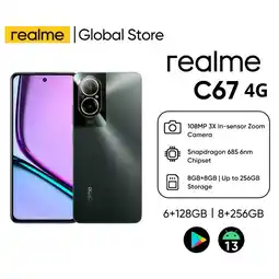 Falabella Celular C67 8GB Ram 256GB Negro + Obsequio Smartwatch oferta