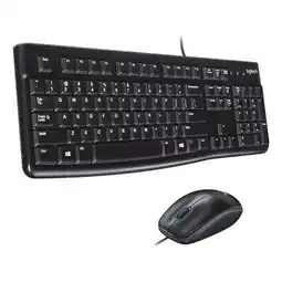 Falabella COMBO TECLADO Y MOUSE ALAMBRICO MK120 CORDED oferta