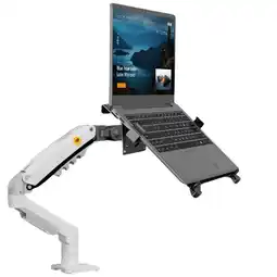 Falabella Soporte Base Brazo Laptop North Bayou Ergonomica Blanco oferta