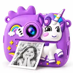 Falabella Cámara Digital Infantil Dos Lentes Fotos Videos Impresión Térmica Juegos MP3 oferta