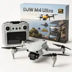 Falabella Drone Djw M4 Ultra Control Rc Pantalla Lcd Wifi + 2 Baterías oferta