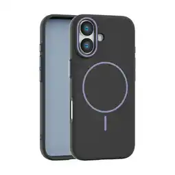 Falabella Funda Para iPhone 17 con MagSafe Litchi Black Orchid oferta