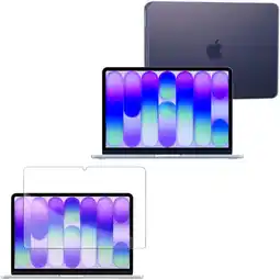Falabella Carcasa Matte Azul Indigo + Protector Pantalla Para Macbook Neo A3404 2026 oferta
