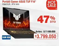 Ktronix Asus tuf gamer f16" oferta