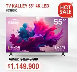 Ktronix Kalley tv 55" 4k led oferta