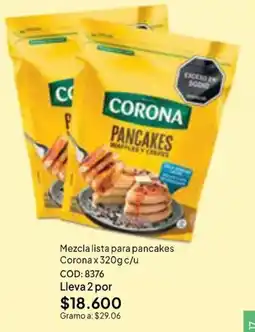 Nova Venta Corona pancakes oferta