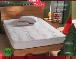 Nova Venta Protector de colchón acolchado para cama doble oferta