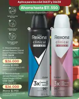Nova Venta Rexona clinical expert oferta