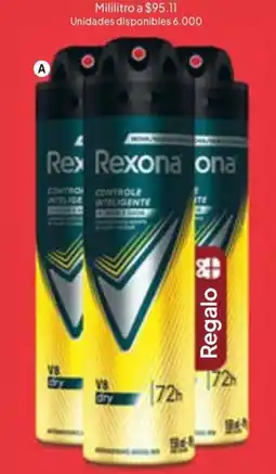 Nova Venta Rexona control inteligente oferta