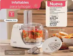 Nova Venta Kalley procesador de alimentos blanco oferta