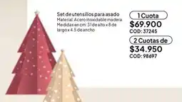 Nova Venta Set de utensilios para asado oferta