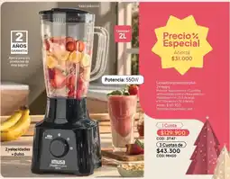Nova Venta Imusa licuadora power mix plus 2v negro oferta