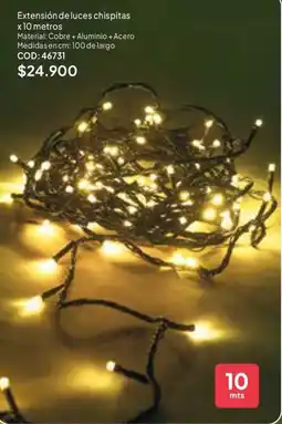 Nova Venta Extension de luces chispitas oferta