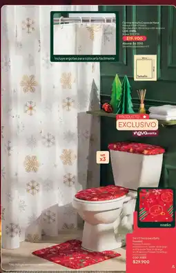 Nova Venta Nova venta Cortina de baño Copos de Nieve oferta