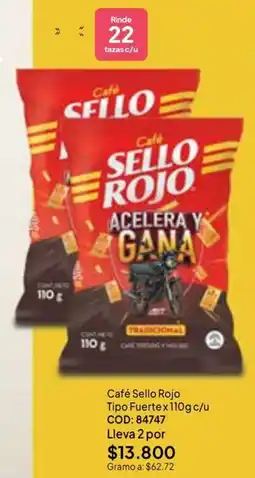 Nova Venta Café Sello Rojo oferta