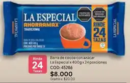 Nova Venta La especial barra de cocoa con azúcar oferta