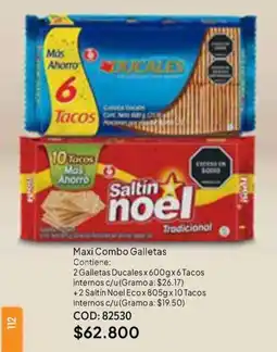 Nova Venta Maxi Combo Galletas oferta