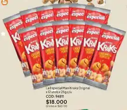Nova Venta La Especial Maní Kraks Original oferta