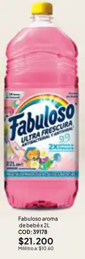 Nova Venta Fabuloso aroma de bebé oferta
