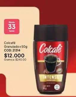 Nova Venta Colcafé Granulado oferta