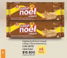 Nova Venta Saltin noel integral oferta