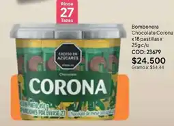 Nova Venta Corona chocolate oferta