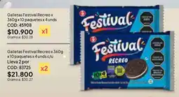 Nova Venta Galletas Festival Recreo oferta
