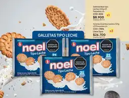 Nova Venta noel galletas tipo leche oferta