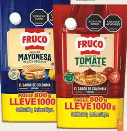 Nova Venta Fruco salsa de mayonesa receta original oferta