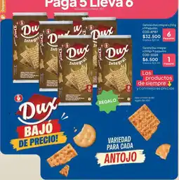 Nova Venta Dux Galletas Integral oferta
