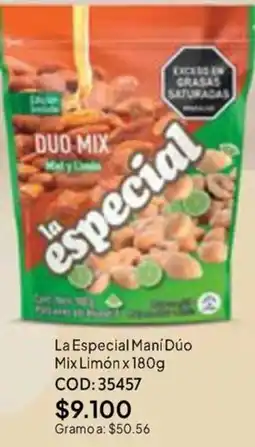 Nova Venta La Especial Maní Dúo Mix Limón oferta