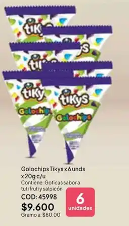 Nova Venta Golochips Tikys oferta