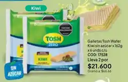 Nova Venta Tosh wafer kiwi oferta