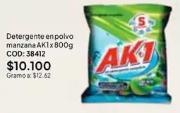Nova Venta Detergente en polvo manzana AK1 oferta