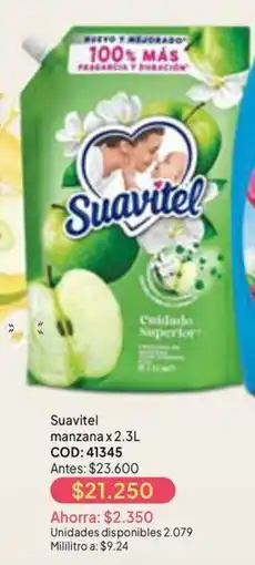 Nova Venta Suavitel manzana oferta