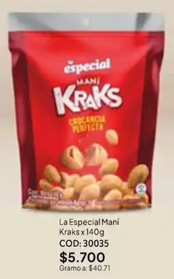 Nova Venta La Especial Maní Kraks oferta