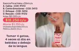 Nova Venta Esencia Floral Haka oferta