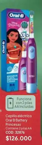 Nova Venta Oral B Cepillo electrico Battery Princesas oferta